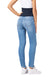 NiceQ Women’s Maternity Jeans Skinny Stretch Comfy Ripped Hem Denim Jeans