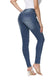 NiceQ Mid Waist Ripped Jeans for Women, Stretch Skinny Denim Jeans